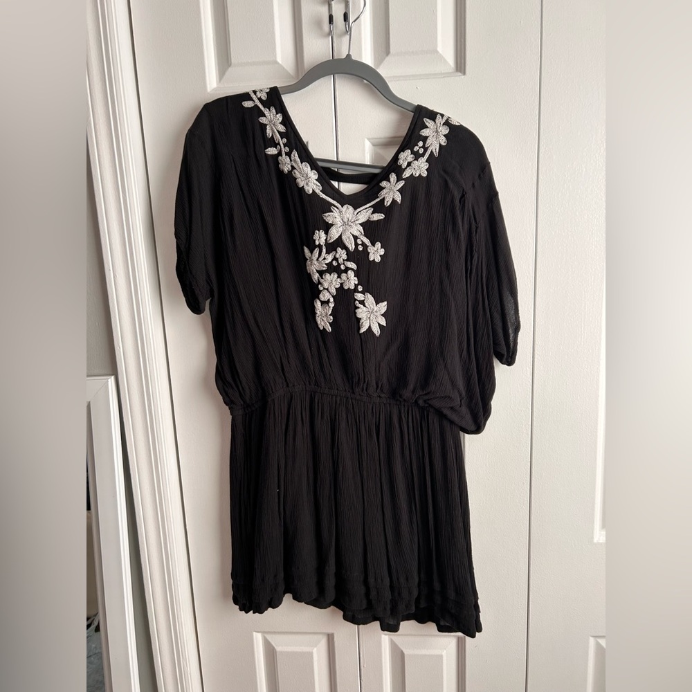 Vintage black free people dress